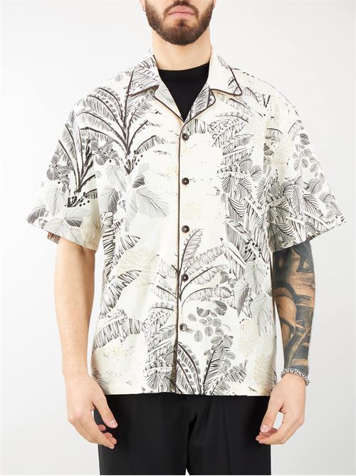 Linen and cotton flower shirt I'm Brian I'M BRIAN | Shirt | CA289428